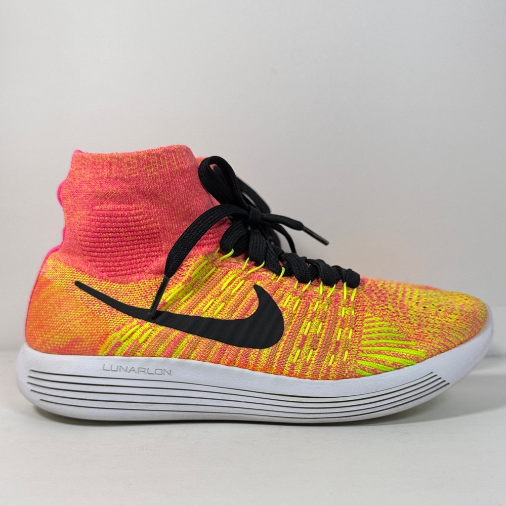Nike LunarEpic Flyknit Hi Top Shoes Women’s 8 Unlimited Color Way Rio Olympics